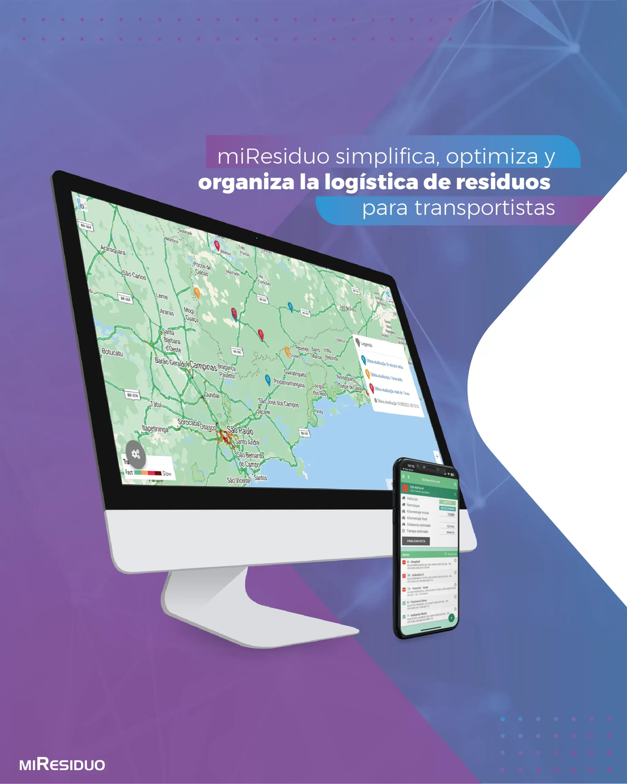 Cómo miResiduo simplifica, optimiza y organiza la logística de residuos para transportistas